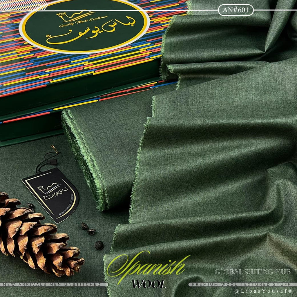 Libas-e-Yousaf Spanish Wool – Premium Men's Unstitched Fabric