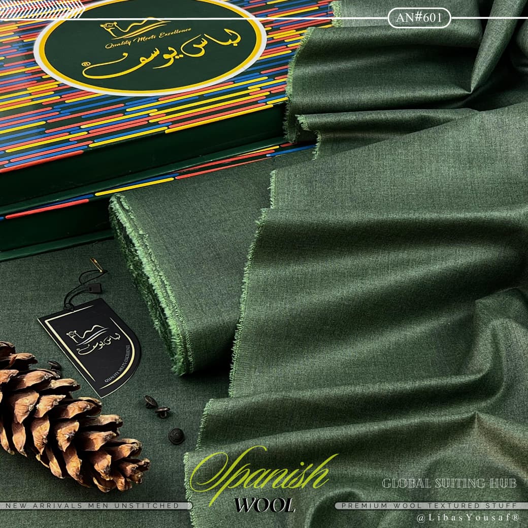 Libas-e-Yousaf Spanish Wool – Premium Men's Unstitched Fabric