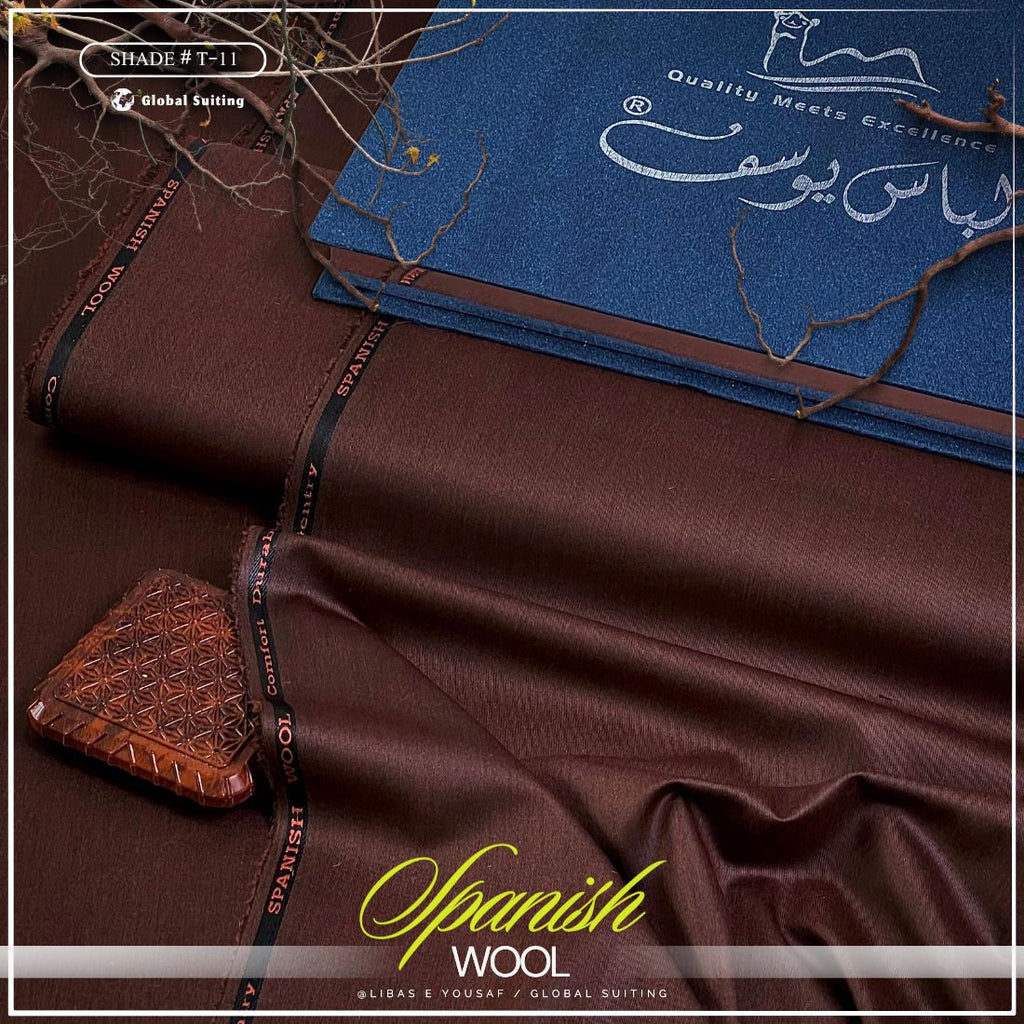 Libas-e-Yousaf Spanish Wool – Premium Men's Unstitched Fabric