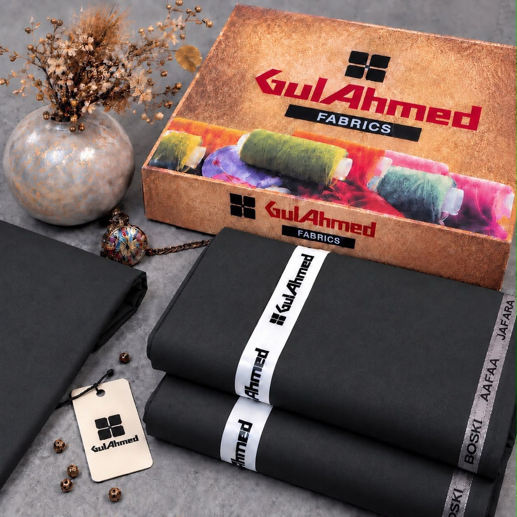 Gul Ahmed 8 Pond Boski Men's Suiting – Foresession Festive 2026