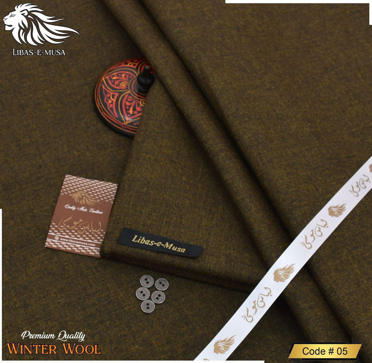 Versa by Libasemusa – Egyptian 100% Pure Soft Wool Winter Suiting
