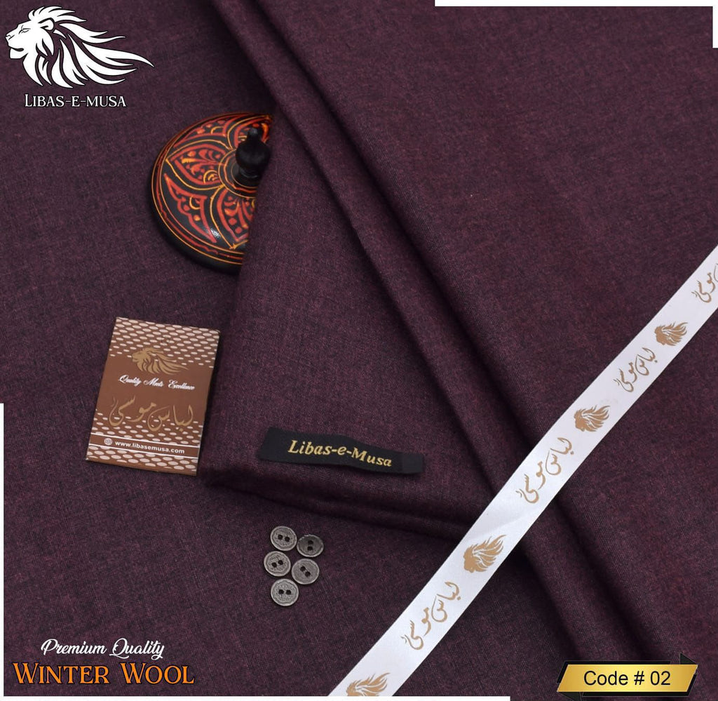 Versa by Libasemusa – Egyptian 100% Pure Soft Wool Winter Suiting