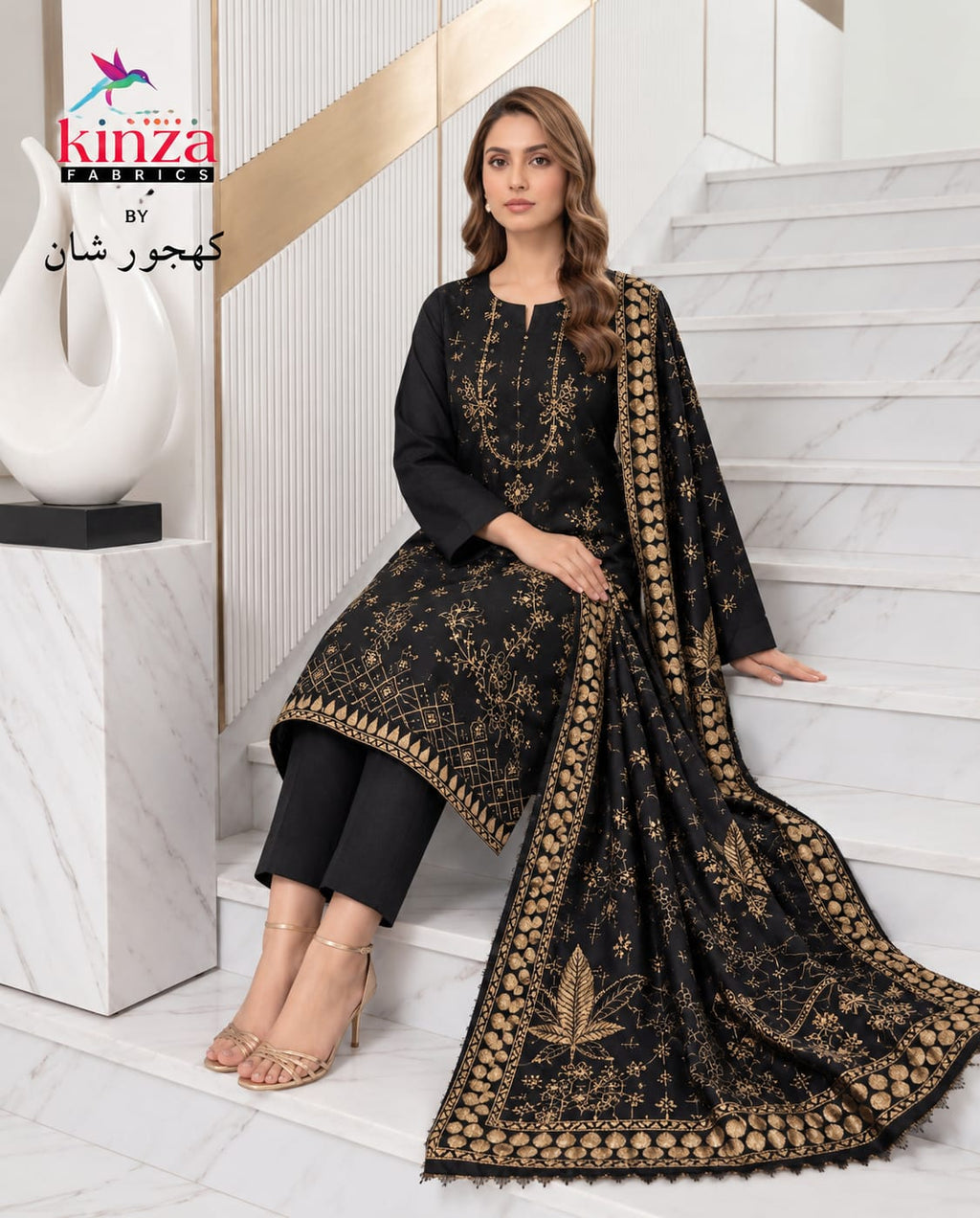 Bareeze Premium Dhanak 3-Piece Unstitched