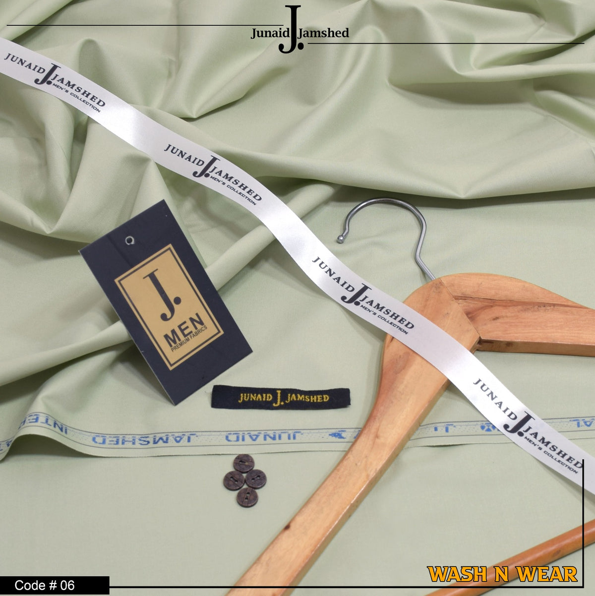 J. Junaid Jamshed Men's Wash & Wear – Summer Collection 2026