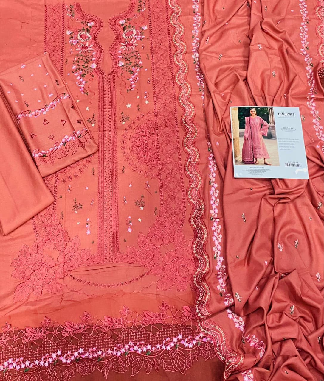 Winter 2K26 Unstitched Collection — RC 6059 | Bin Ilyas