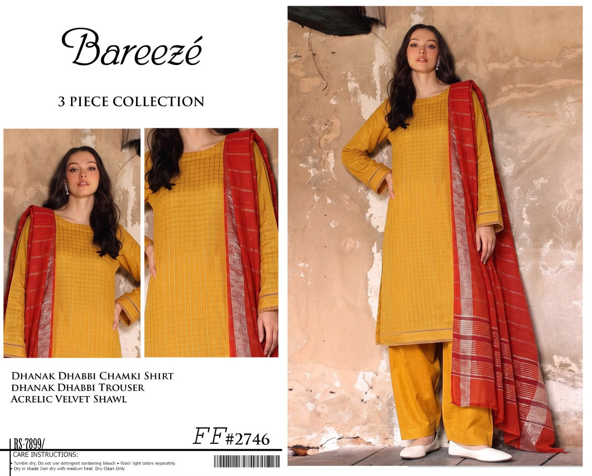 Bareeze Chamki Dhanak Vol – Code 2746