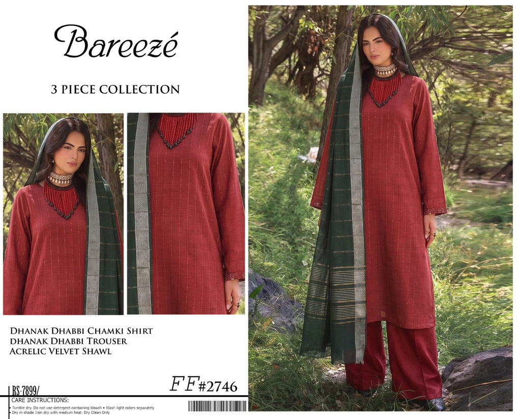 Bareeze Chamki Dhanak Vol – Code 2746