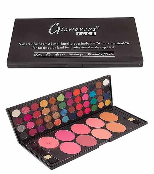 Glamorous Face 24+24+9 Matte & Makhmally Eyeshadow and Blush Palette