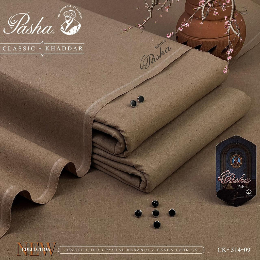 Pasha Classic Khaddar & VIP Wasaya – Unstitched Heavyweight Evening Fabric
