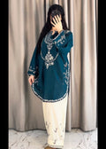 Embroidered Silk 2-Piece Unstitched – URGE D# 1203/1204